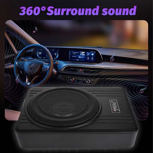 10'' 600W Active Underseat Car Bass Box Audio Subwoofer Sub Speaker Amplifier — image 4