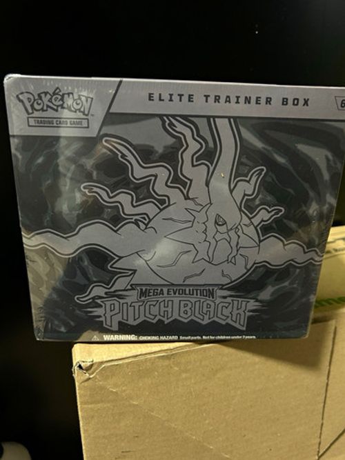 Pokémon Pokémon TCG Mega Evolution—Pitch Black Elite Trainer Box, English, 1 Box