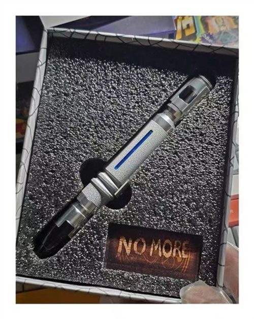 NAWYA Replica Doctor Who 10th Metal Sonic Screwdriver LED Retractable‌ Hand Lamp