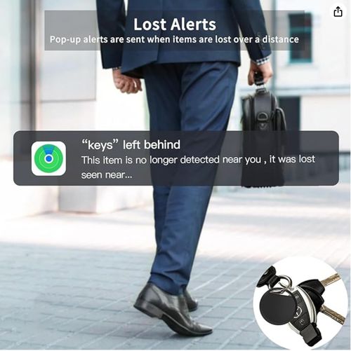 4x Bluetooth Tracker Tags iPhone Find My App AirTag Alternative Key Finder — image 7