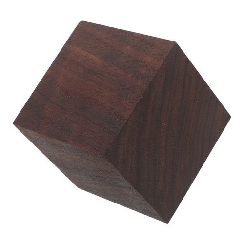 Durable Walnut Wood Craft Blocks for DIY Wood Carving Coffee Basswood Cubes
