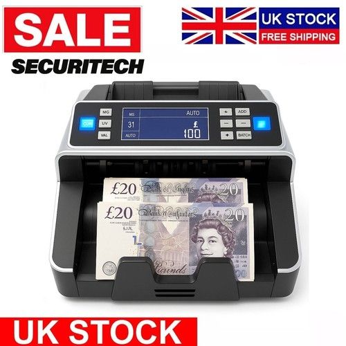 MONEY COUNTING MACHINE CURRENCY GBP NOTE BANKNOTE COUNTING DETECTOR CASH BILL