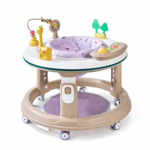 Baby Walker Activity Centre 360 Seat Musical Lights Interactive Silent Wheels UK