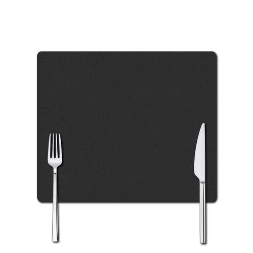 UK Placemats Coaster, Table Mats PU Leather Heat-Resistant Washable and Non-Slip
