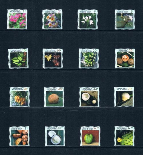 $34.95 Scott Value - 2010 MICRONESIA Fruits definitives Pacific CV MNH NH UMM — image 3