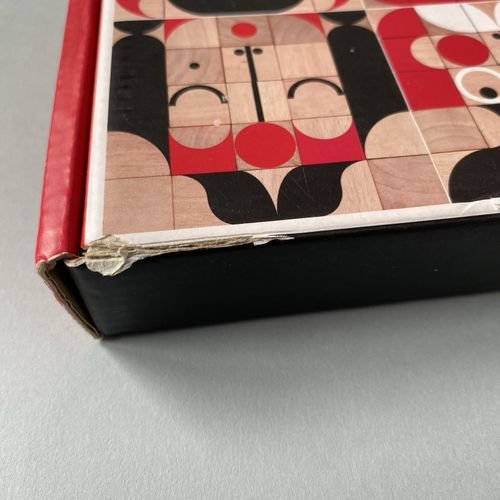 Miller Goodman Mini Face maker Wooden Bricks Shape Puzzle Toy — image 10