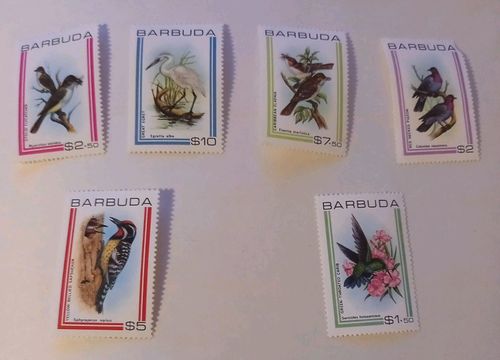 Barbuda Stamps Fauna Birds Set of 18  MNH — image 3