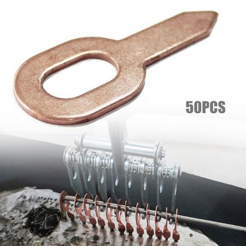 50X Dent Puller Rings For Spot Welding Welder Car Body Panel Pulling Washer Tool — image 6
