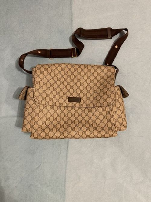 Gucci  Baby Diaper Changing Bag Designer with a Changing Mat 