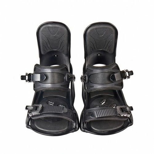 Snowboard Bindings with Padded Straps Secure High-Back Snowboard Bindings Strong