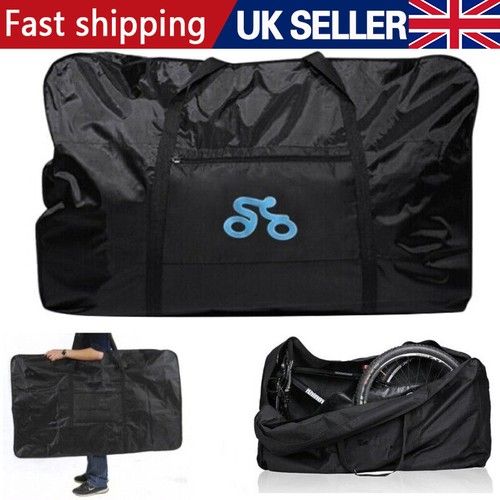 29" Folding Bike Carrier Bicycle Transport Storage Bag Waterproof Dust Cover