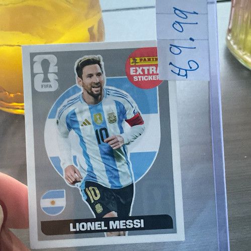 Panini FIFA World Cup 2026 Extra Sticker G1 Lionel Messi Argentina