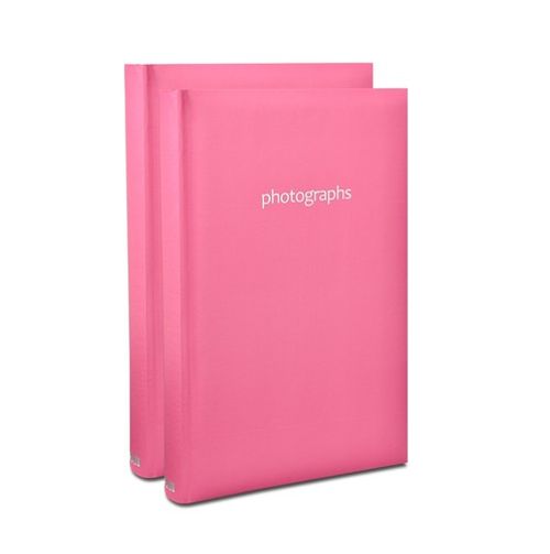 Photo Album Memo Slip In Case for 300 x 4 x 6 inch / 10x15 cm Photos - Pack of 2