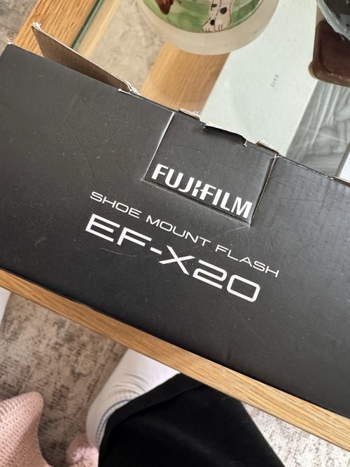 Fujifilm EF-X20 Hot Shoe Strobe Flash for Fujifilm X Digital Camera w/ Case — image 6