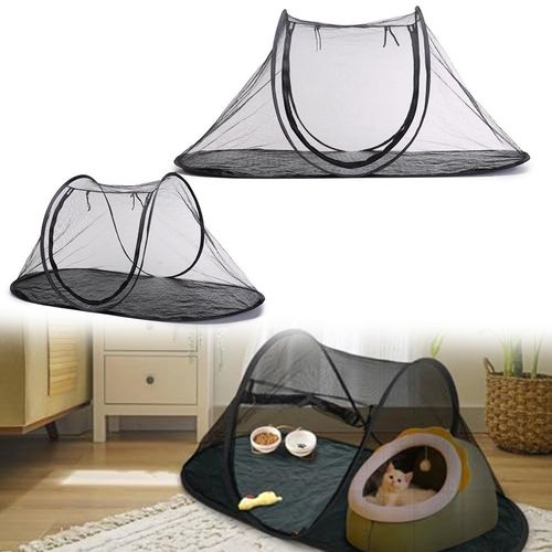For Indoor Use Foldable Mesh Tent Easy Setup Playpen Lightweight Material — image 12