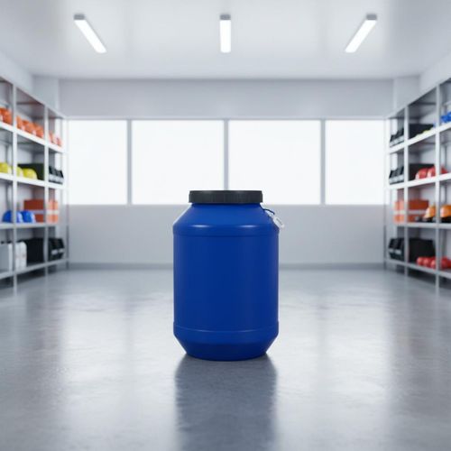 60L Blue Plastic Container Thickened Body Wide Mouth Storage Container Large — image 5
