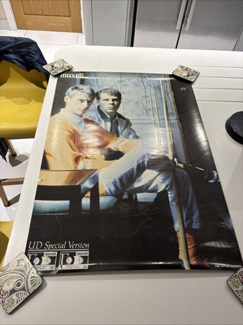 Style Council Japanese Promo Poster for Maxell Tapes - Very Rare 80s