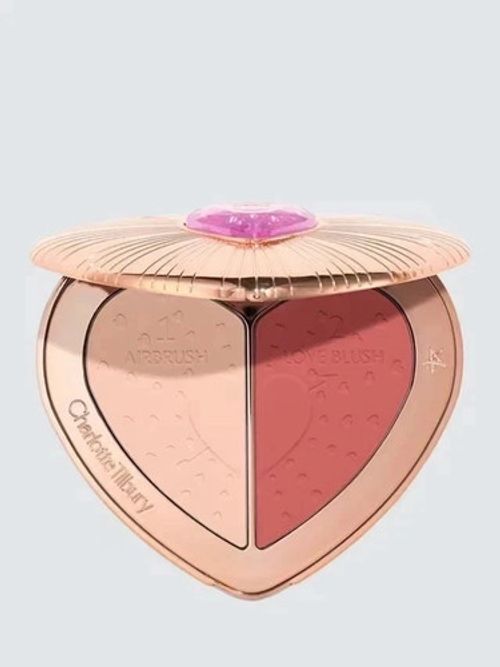 Charlotte Tilbury Beauty Soulmates Face Palette Pillow Talk Dual Blush Flawless 