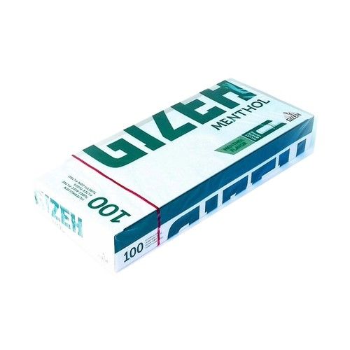 Gizeh Menthol Filter Tubes (100 in a Box) Make Your Own Cigarette Concept UK