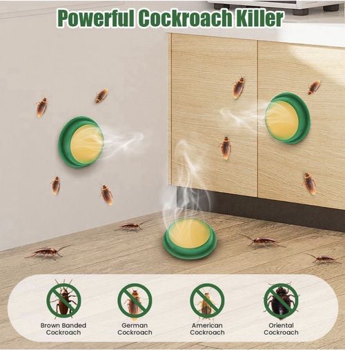 OFFCUP 36PCS Cockroach Killer, Powerful Roach Bait for Indoor Use, Pet-Friendly — image 5