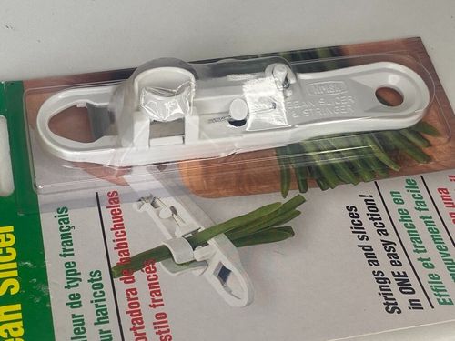 Runner Bean Slicer KRISK strings slices top tails Kitchen gadget Green Bean — image 24