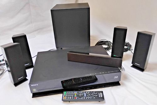 Sony HBD E370 5.1 Blu-ray Home Cinema System HDMI ARC Remote Complete Tested
