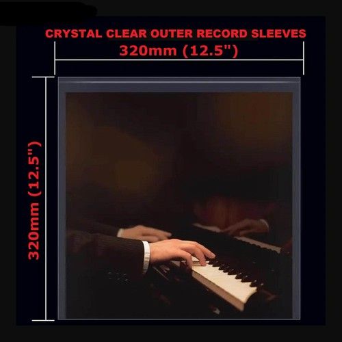 12 inch Vinyl Sleeves Plastic Record LP Single 12" Outer Album Covers 50 100 pcs
