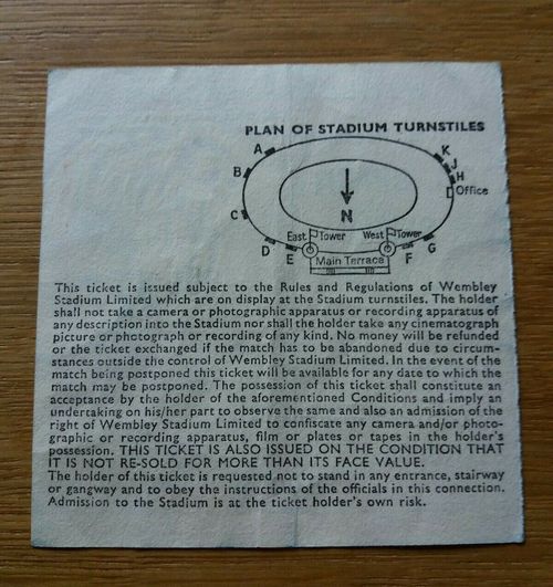 1981 Charity Shield Programme & Ticket – Aston Villa vs Tottenham — image 5