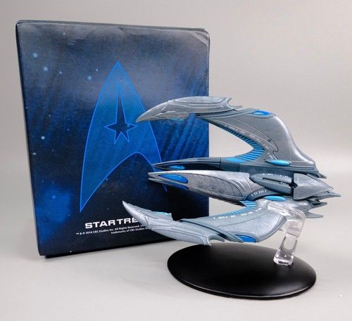 Eaglemoss Star Trek Xindi Insectoid Vessel Die-Cast Model with Stand & Box