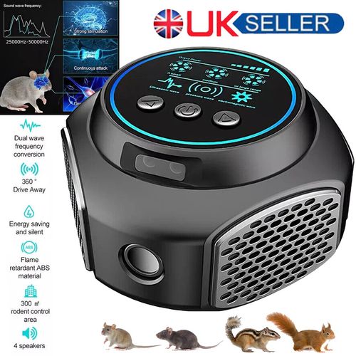 Ultrasonic Pest Repeller Powerful Mouse Mice Rat Bat Electronic Squirrel Insect — image 1
