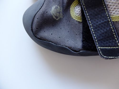Worn Evolv Defy Climbing Shoes UK11 US 12 EU43 1/3 Charcoal & Lime — image 4