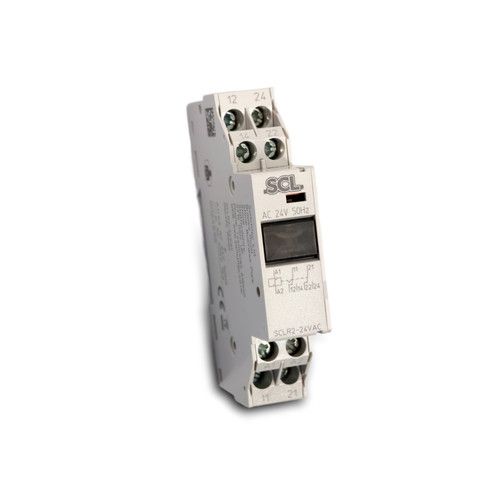 Switchtec SCL SCLR2-24VAC Impulse Relay DIN Rail 24VAC 400V 16A Switch New Other