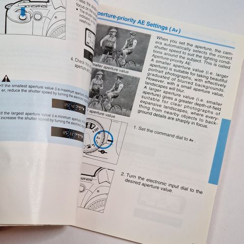 Canon EOS 500 /  500QD Original Instructions Manual, English Only — image 4
