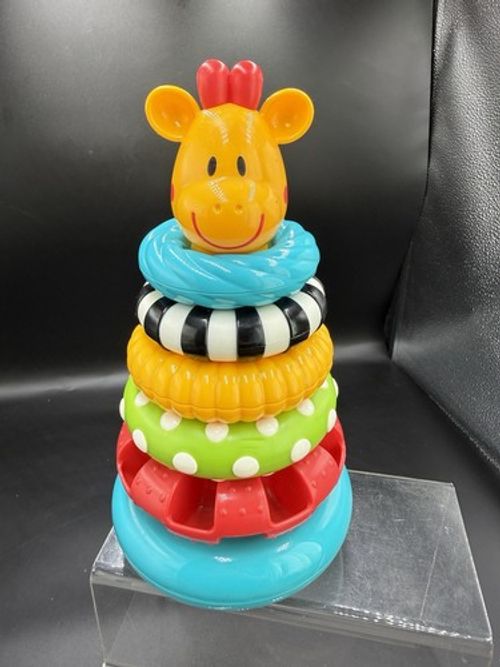 ELC Sensory Stacking Rings Baby Toybox Stacker Toy Playset - 100% Complete
