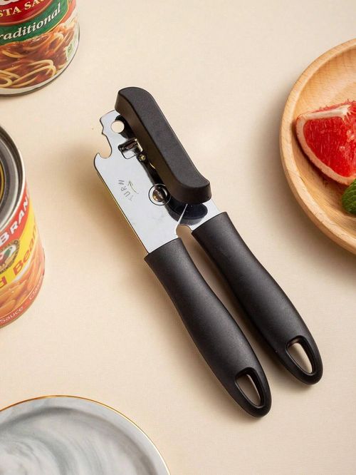 3-In-1 Heavy Duty Stainless Steel Tin Can Opener Easy Comfy Handle Grip Kitchen — image 4