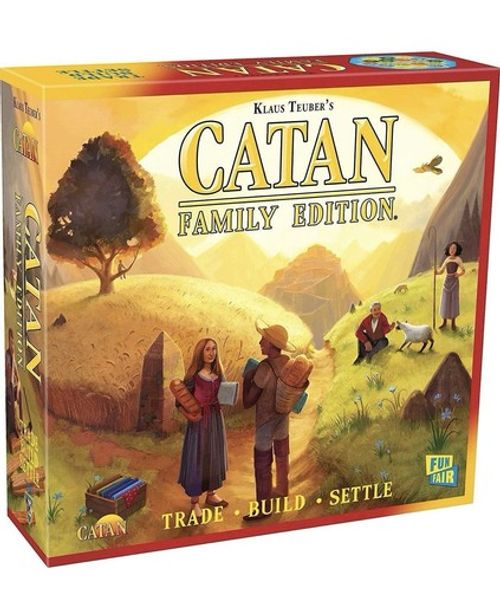 Catan Family Edition Board Game Trade-Build-Settle