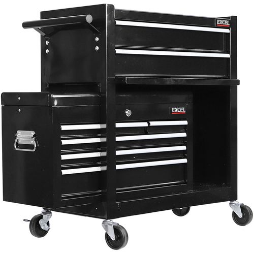 Excel 25" Roller Tool Chest Cabinet 8 Drawer Storage Toolbox — image 8