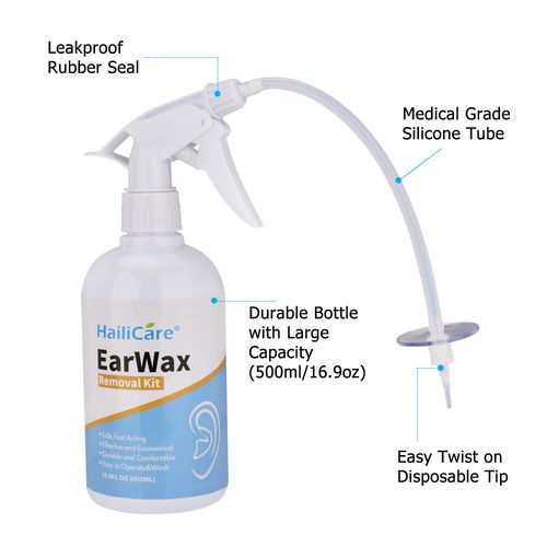Ear Wax Removal kit Safe Ear Irrigation Flushing System Set for Adults and Kids — image 8