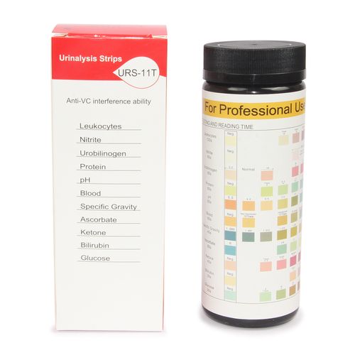 Bluetooth Urine Analyzer Multi-parameter 2.4" Color Digital Tester+100pcs Strips — image 10
