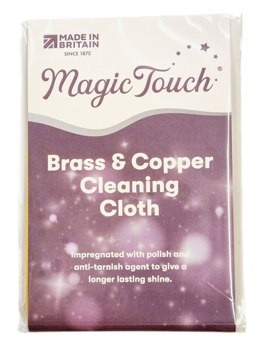 Brass & Copper Cleaning Cloth Specialist Impregnated Metal Polish Care Cloth  — image 1