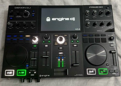 Denon DJ Prime Go Standalone 2-Deck Controller w/ Mixer, Loop/Sampler