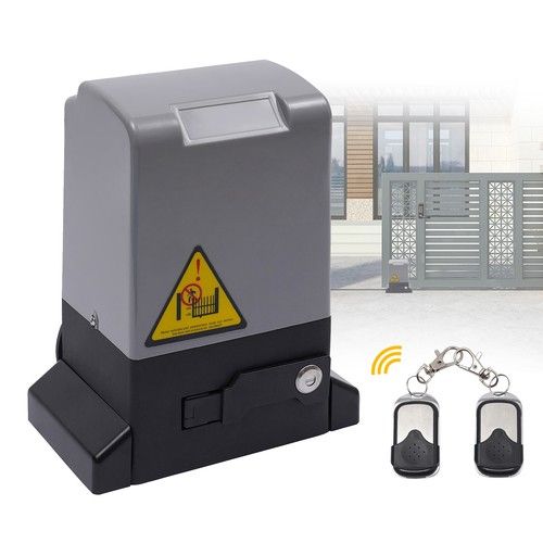 2000KG Sliding Gate Opener Automatic Electric Driveway Motor Kit / 6m UK