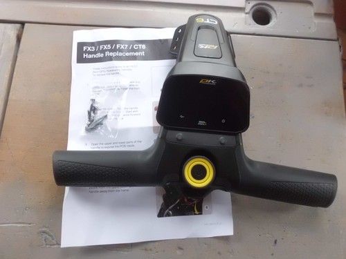 NEW ~ POWAKADDY CT6 HANDLE REPLACEMENT KIT  ~ WITH SCREWS & FITTING INSTRUCTIONS
