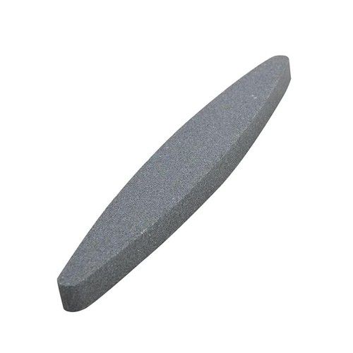 1 x OVAL BOAT SHAPED 9" Sharpening Stone Scythe Scissor Blade Axe Sharpener Tool
