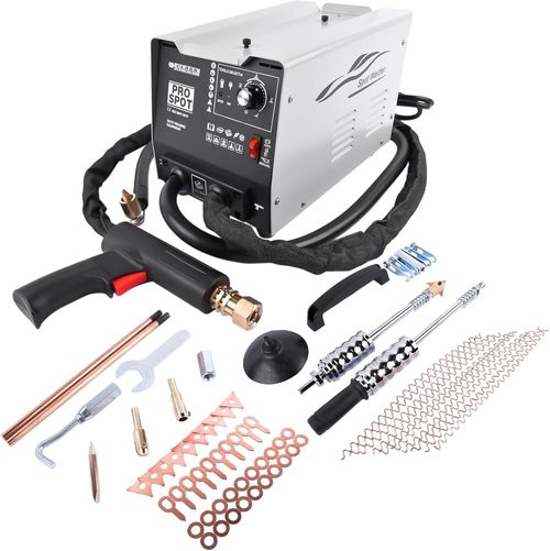 Vehicle Panel Spot Dent Puller 3800A 220V Car Body Stud Welder Dent Removal Kit — image 2