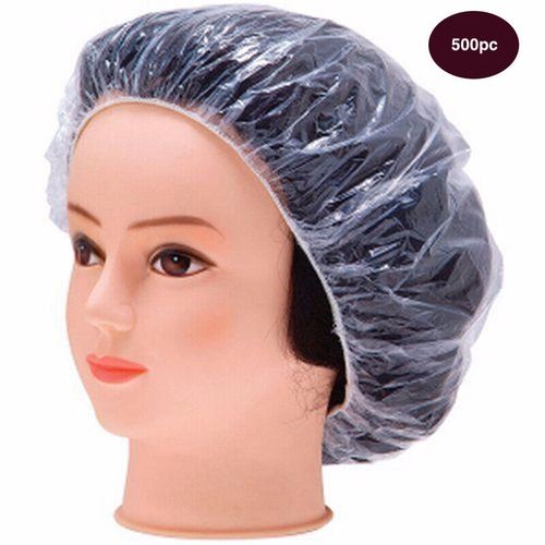 Disposable Shower Bath Caps Hat Waterproof Clear Hair UK Seller Free Delivery — image 1
