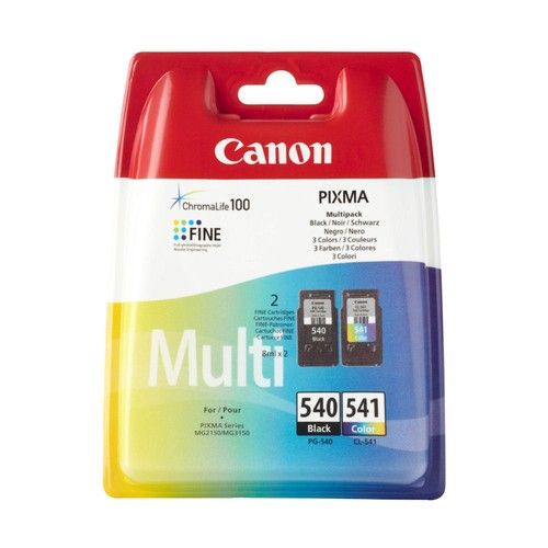 Genuine Canon PG540 CL541 Black & Colour Ink Cartridges For PIXMA MG3600 Printer