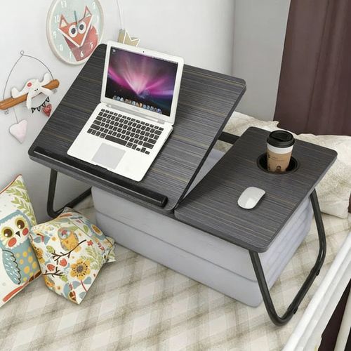 Folding Laptop Table Stand Bed Tray Sofa Lap Breakfast Portable Computer Desk UK — image 1