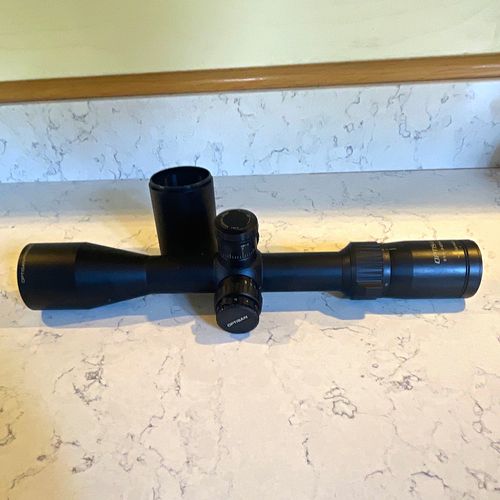 Optisan EVX 3-12x44i Variable Rifle Scope 3-12x 44mm Objective Black — image 1