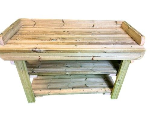 Garden Potting Table/Planter bench. Heavy duty Garden Work Table.